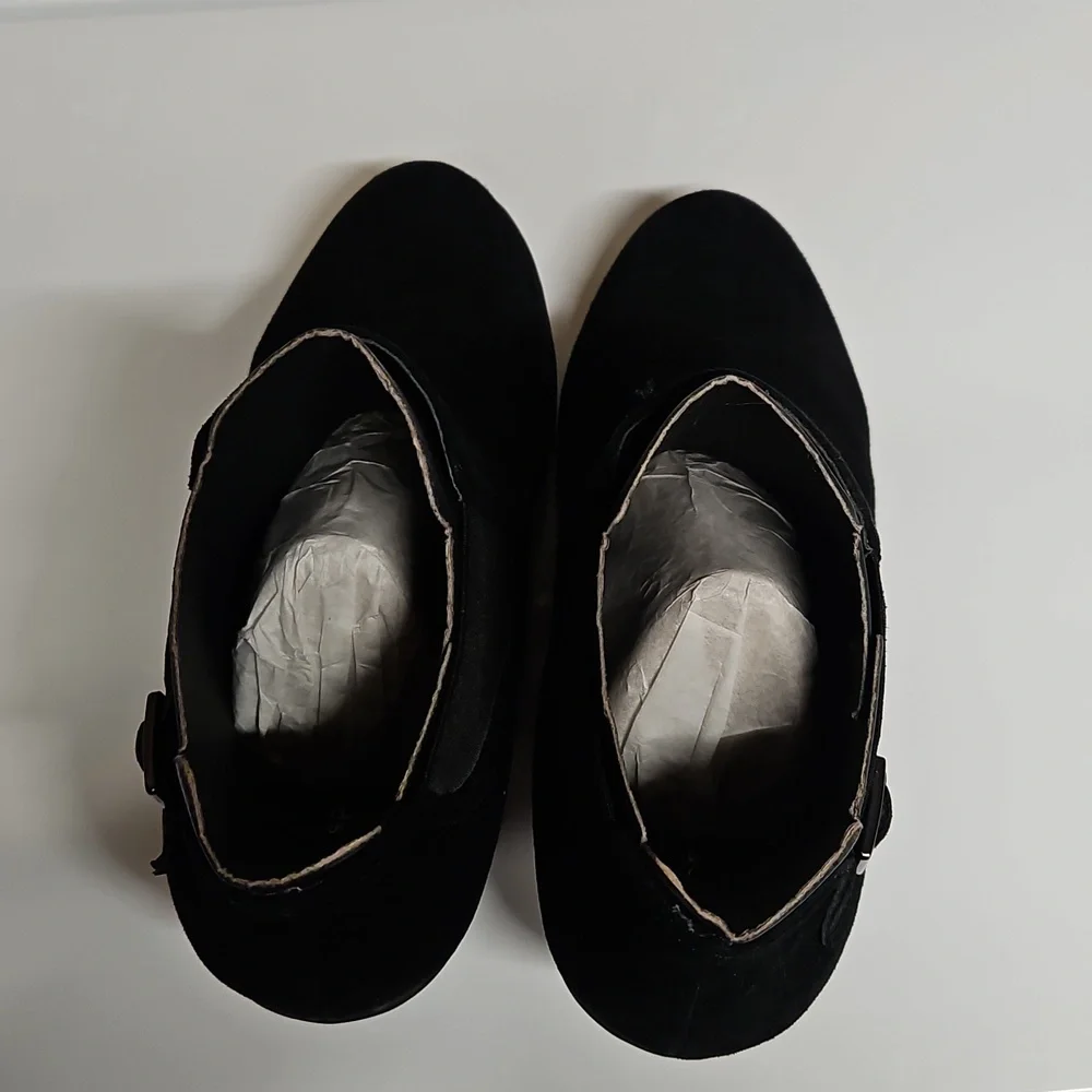 Womens' Evolve EASY SPIRIT Slip On (No Zipper) Ankle Booties 8.5 WW